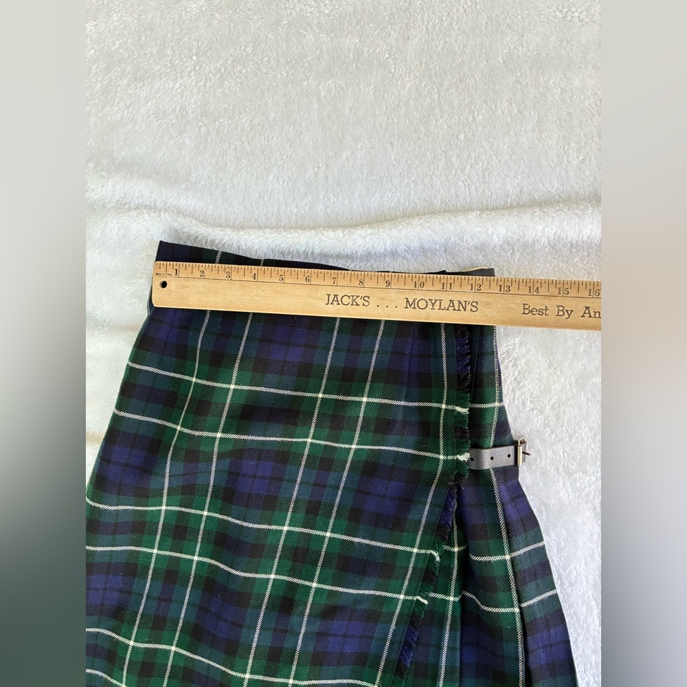 Lochcarron Graham of Montrose Wool Kilt Skirt Made in Scotland Girls 24” Waist - Picture 4 of 7